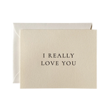 I Really Love You No. 20: Rust / Single Card