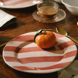 Stripes Ceramic Dinner Plate