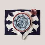 Ascher Paris  - Reverie Des Pins Dessert Plate - Celeste