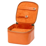 Maria Zip Jewelry Cube: Tangerine