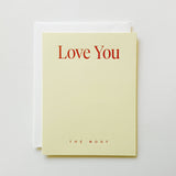 Love You The Most No. 33: Butter / Single Card