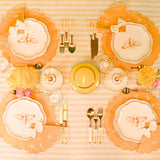 Lychee Sorbet Stripe Tablecloth: Length: 250cm/98in