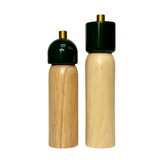 Salt & Pepper Grinder - Green & Gold: Medium