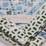 Toile de Blu Hortensia Tablecloth: Length: 300cm/118in