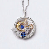 Loquet - Diamond Letter Charm - R