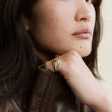 Lucy Delius - Antique Finish Athena's Mirror Ring