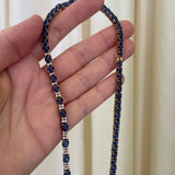 For Future Reference - Sapphire and Diamond Necklace