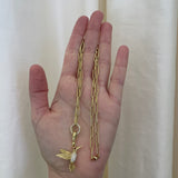 Jenna Blake - Mini Charm Chain with Diamond Clasp