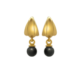 HOWL - Bettina Tahitian Pearl Earrings - Large