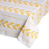 Carolina Irving: Yellow Vine Tablecloth