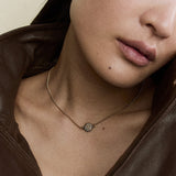 Lucy Delius - Polished Baby Carre Cut Half Hoops