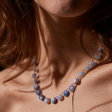 Ivarene- Berryblue Blue Opal Necklace