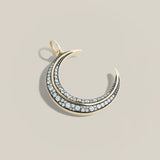 Lucy Delius- Antique Finish Crescent Moon Pendant