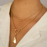 Harwell Godfrey - 18" Mini Diamond Hexagon Foundation Rolo Chain