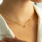 Harwell Godfrey - 18" Mini Diamond Hexagon Foundation Rolo Chain