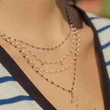 gigiClozeau: Classic Gigi SKY necklace yellow gold- 16.5"