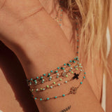 gigiClozeau: Classic Gigi Bracelet Green Turquoise