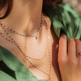 gigiClozeau: Classic Gigi LAGOON necklace yellow gold- 16.5"