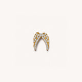 Loquet - Diamond Angel Wings Charm