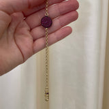 Lucy Delius - Ruby Pocket Watch Bracelet