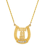 ESTABLISHED - Ride or Die Horseshoe Necklace