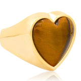 ESTABLISHED- Stone Heart Ring