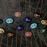 Jenna Blake - Mini Mariner Link on Chain Tiger’s Eye