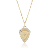Sorellina - L'imperatrice Small Shield Pendant