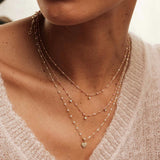 gigiClozeau: "In Love" Heart Diamond Pendant