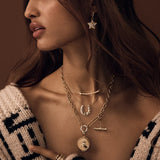 Harwell Godfrey - Supernova Star Drop Huggie Earrings
