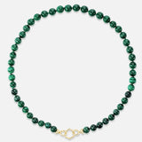 Harwell Godfrey - Malachite Bead Foundation Necklace