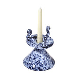 Carolina Irving & Daughters - Ian Candlestick Cobalt