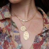 Brooke Gregson - Aquarius Astrology Necklace, January 20 to February 18