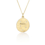 Brooke Gregson - Pisces Astrology Necklace, February 19 - March 20