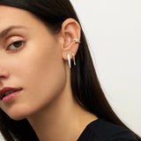 Melissa Kaye - Lola Ear Cuff (partial Diamond)