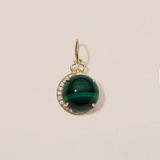 Devon Woodhill - Cabochon 'Moon Charm' | Malachite
