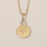 Devon Woodhill - Mini North Star Round Locket