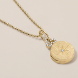 Devon Woodhill - Mini North Star Round Locket