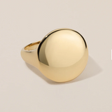 Devon Woodhill - 'Halo' Solid Gold Signet Ring