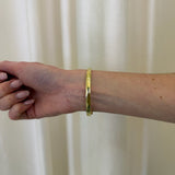 Jenna Blake - Diamond and Turquoise Gypsy Bangle