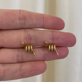 Established - Barbed Wire Studs