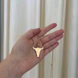 ESTABLISHED - Mini Gold Bull Head Pendant