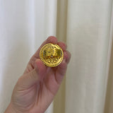 Buddha Mama: Mandala Clementine Enamel Ring