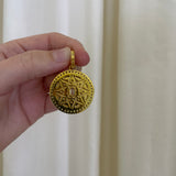 Buddha Mama: Mandala Clementine Enamel Pendant