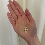 Brooke Gregson - Diamond Cross Necklace (large)
