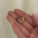 Lucy Delius - Baby Chubby Love Ruby Earrings (Antique Finish)