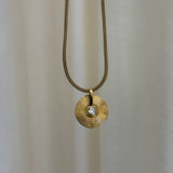 Jade Ruzzo - Cymbal Pendant Small - Antique Diamond