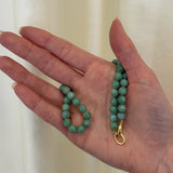 Jade Ruzzo - Jade Bead Necklace with Gilda Clasp