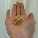 Jade Ruzzo - Markie Ring Blue Sapphire Round