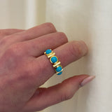 Jade Ruzzo - Gilda Ring - Turquoise